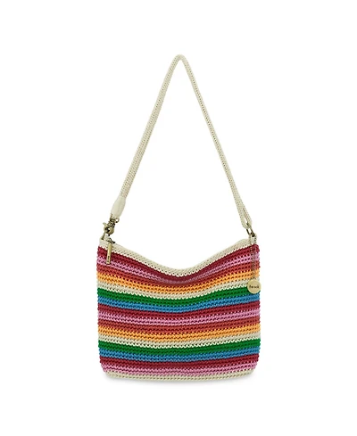 The Sak Lumi Crochet Small Crossbody Bag