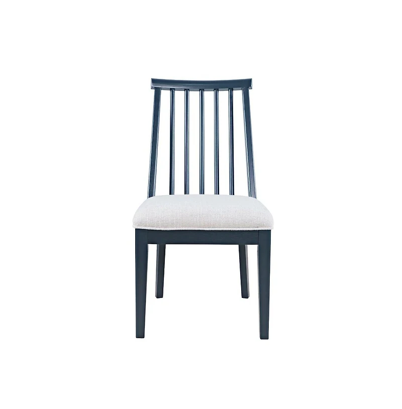 Jofran Westport Modern Farmhouse Upholstered Dowelback Dining Chair
