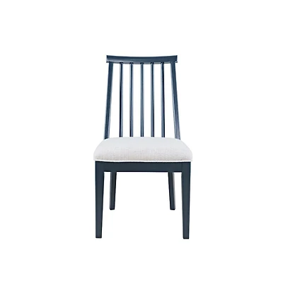 Jofran Westport Modern Farmhouse Upholstered Dowelback Dining Chair