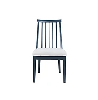 Jofran Westport Modern Farmhouse Upholstered Dowelback Dining Chair