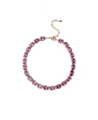 Retro Chic Grape Glow Necklace