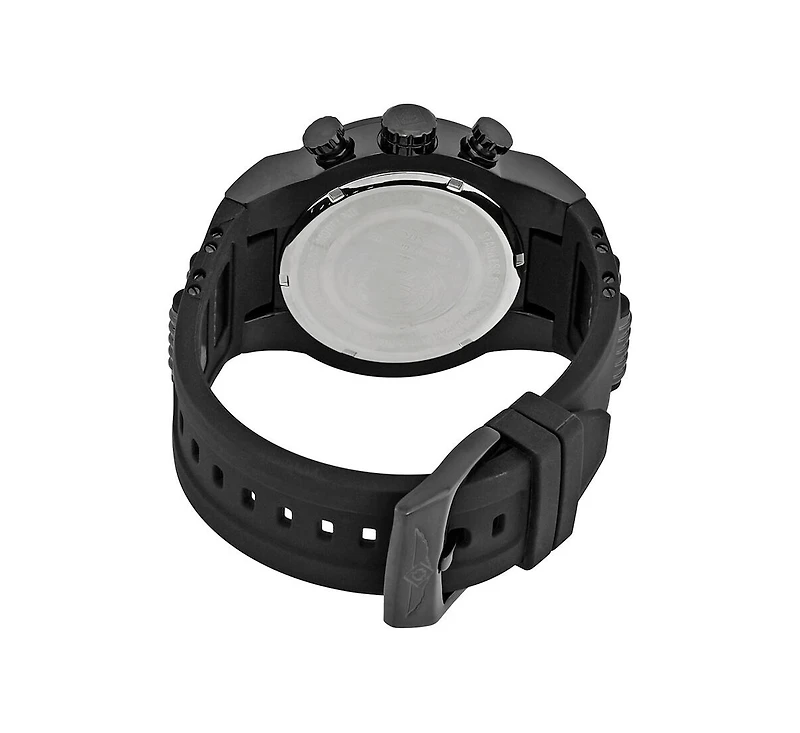 Invicta Men's 24228 S1 Rally Quartz Multifunction Black Dial Watch