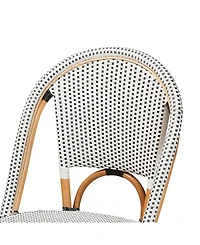 Furniture Genica 19" Rattan Bistro Chair