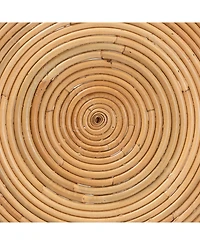 Furniture Rinjani 15.7" Rattan Bohemian End Table