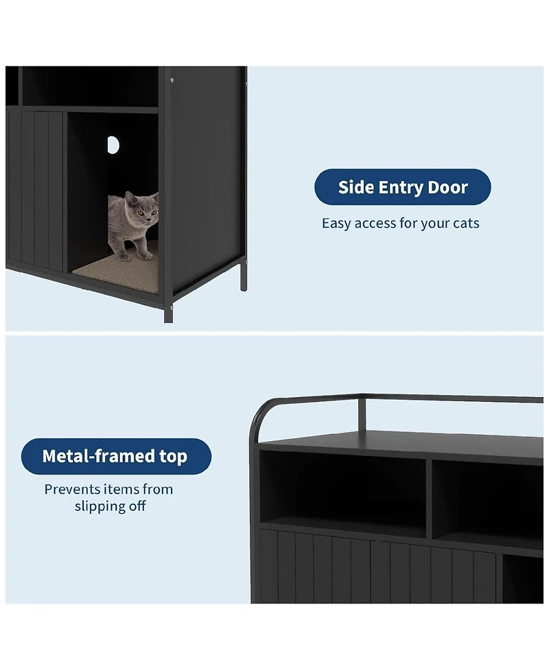 Gaomon Cat Litter Box Enclosure
