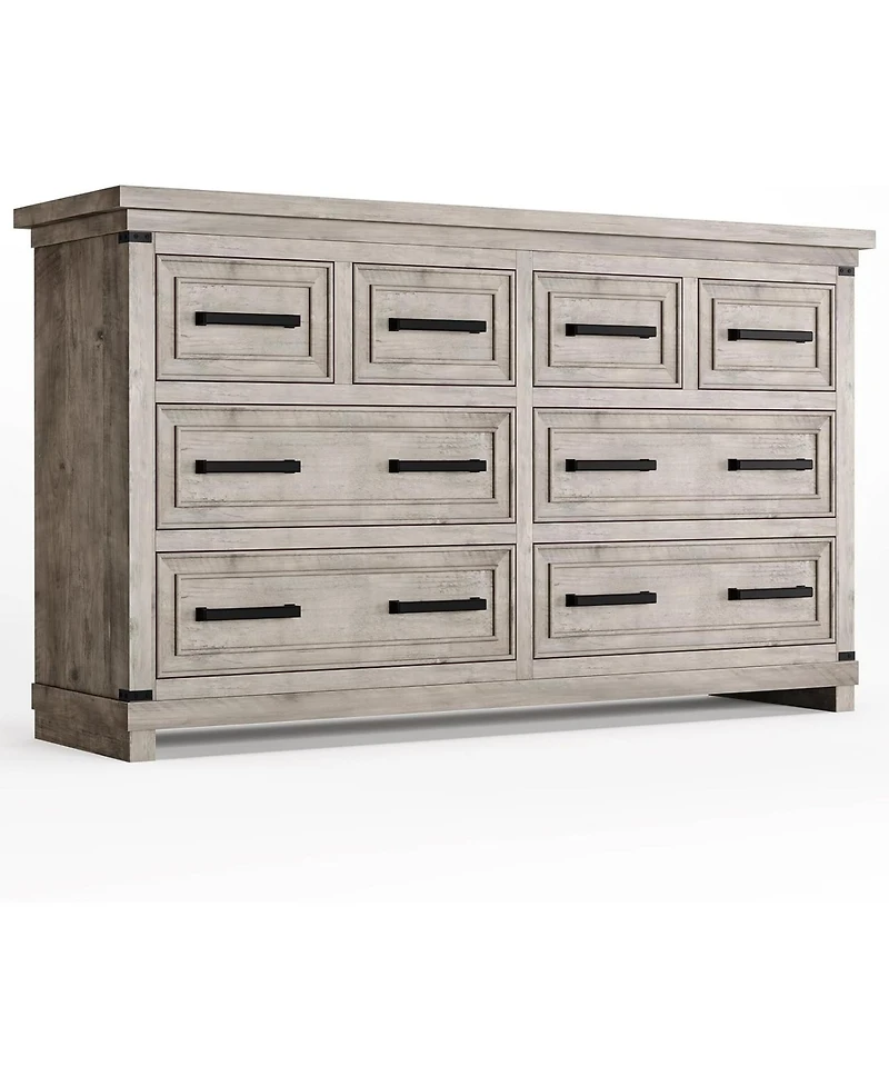 Gaomon Dresser for Bedroom with 8 Drawers, Farmhouse Chests of Drawers