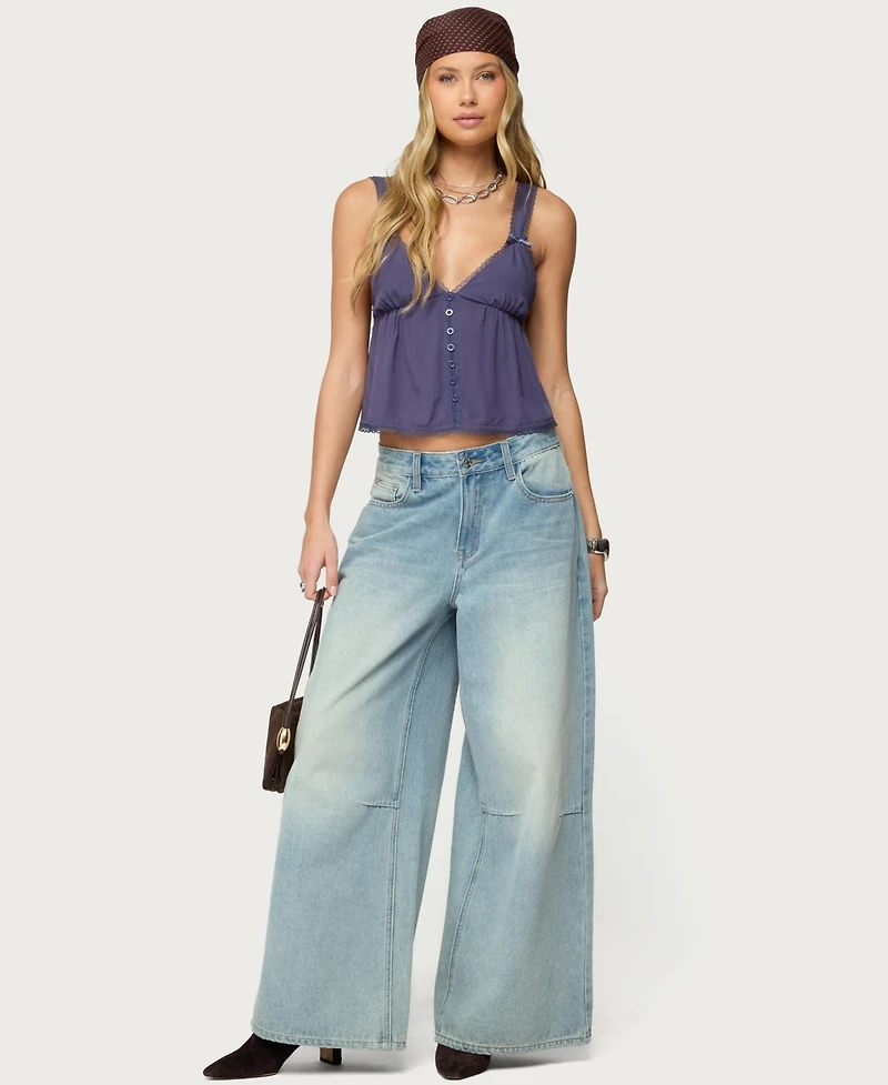 Edikted Women's Andea Babydoll Tank Top