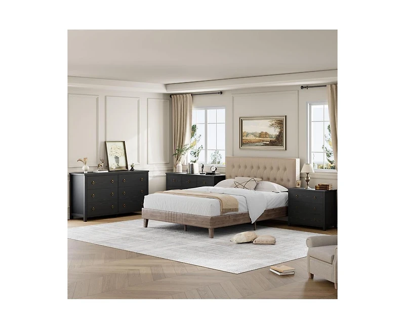 gaomon 6 Dresser for Bedroom, 47.2" Wide Dresser