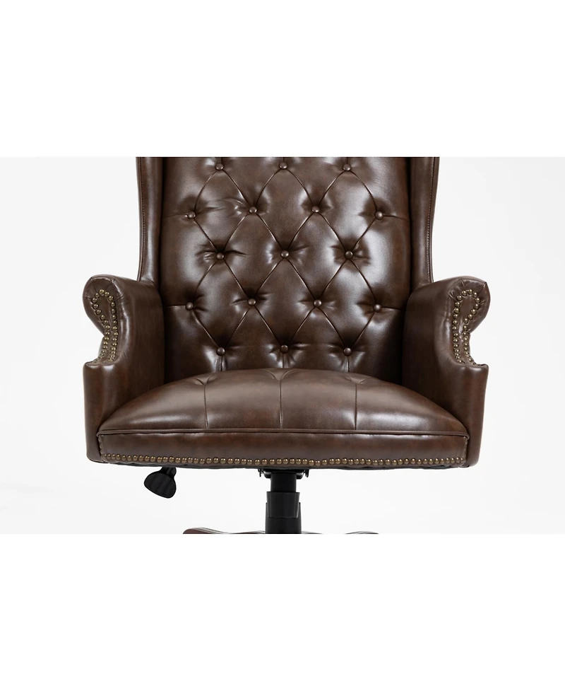 Streamdale Furniture Height-Adjustable Executive Office Chair for Comfort and Style