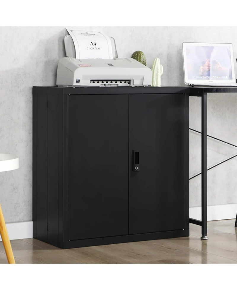 Streamdale Storage Locker Cabinet with Door Locks & Adjustable Shelves