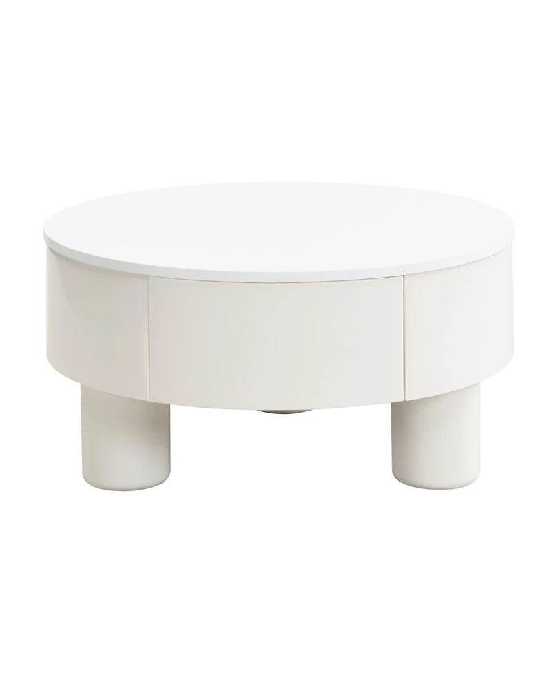 Streamdale Furniture Nesting Coffee Table Set w/ Storage Drawer