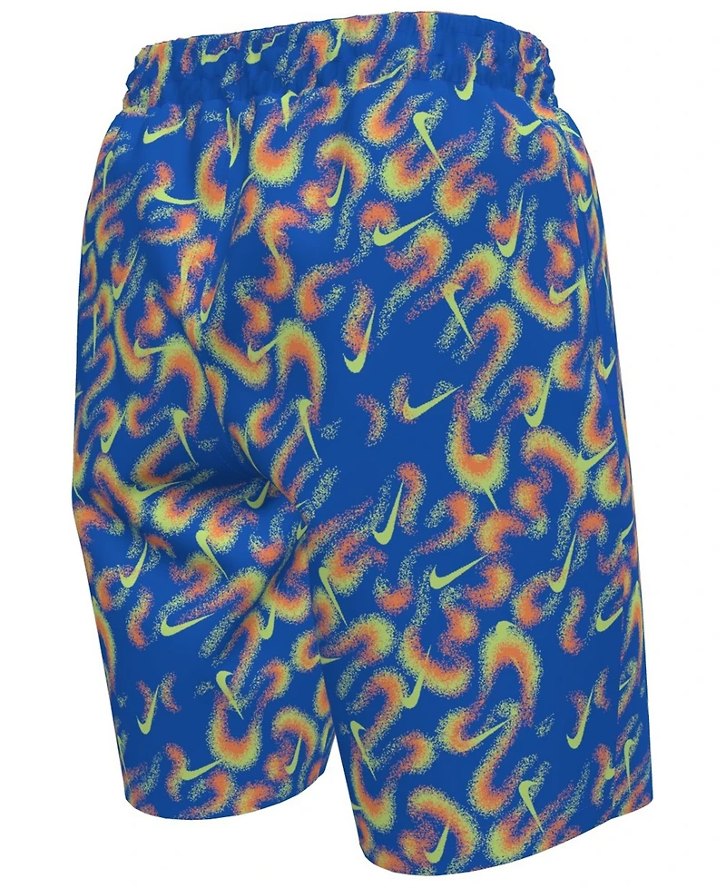 Nike Boys' 8-18 Airbrushfetti 7 Volley Stretch Waistband Shorts
