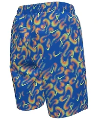 Nike Boys' 8-18 Airbrushfetti 7 Volley Stretch Waistband Shorts