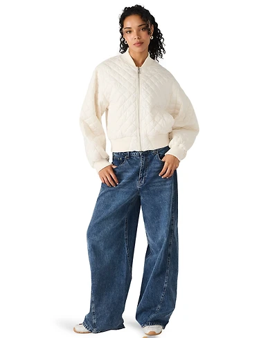 Steve Madden Women's Zippered Darla Jacket