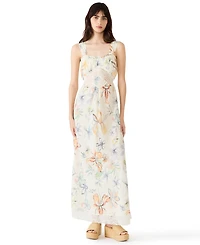 Steve Madden Women's Alexus Sweetheart Neck Maxi Dress