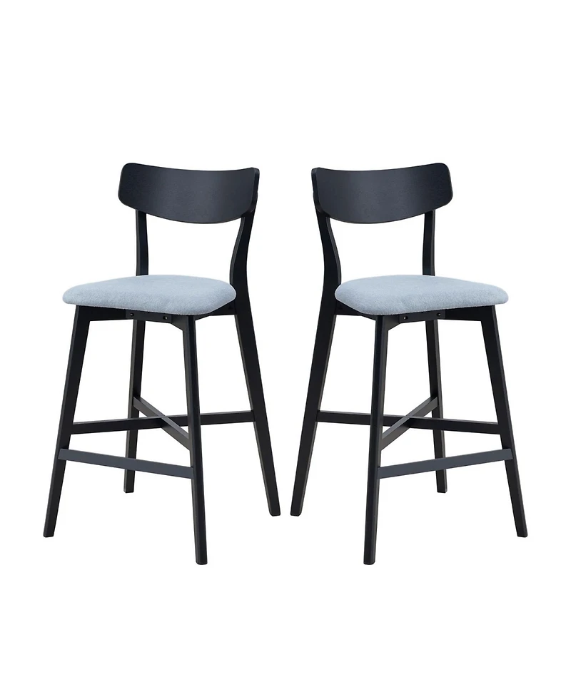 Streamdale Furniture Streamdale Modern Upholstered Bar Chairs