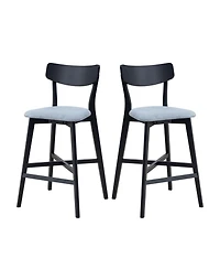 Streamdale Furniture Streamdale Modern Upholstered Bar Chairs