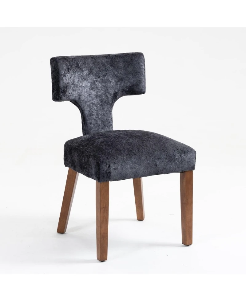 Streamdale Furniture Mid Century Modern Dining Chairs (Set of 2) Gray