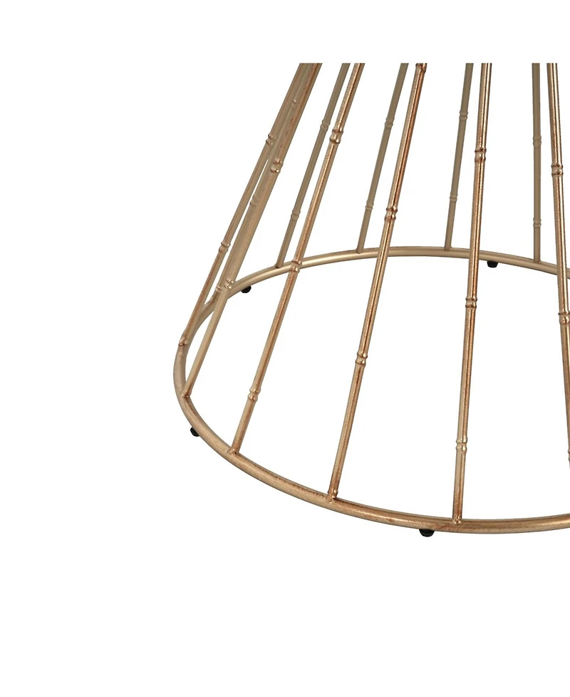 Streamdale Furniture Retro Hollow Side Table - No Assembly