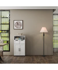 Streamdale Furniture Farmhouse Double-Door Storage Cabinet