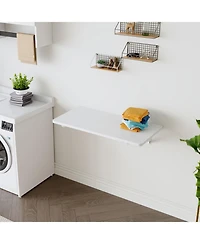 Streamdale Furniture Streamdale Wall Mounted Folding Table - Small Space Fold Down Desk/Workbench