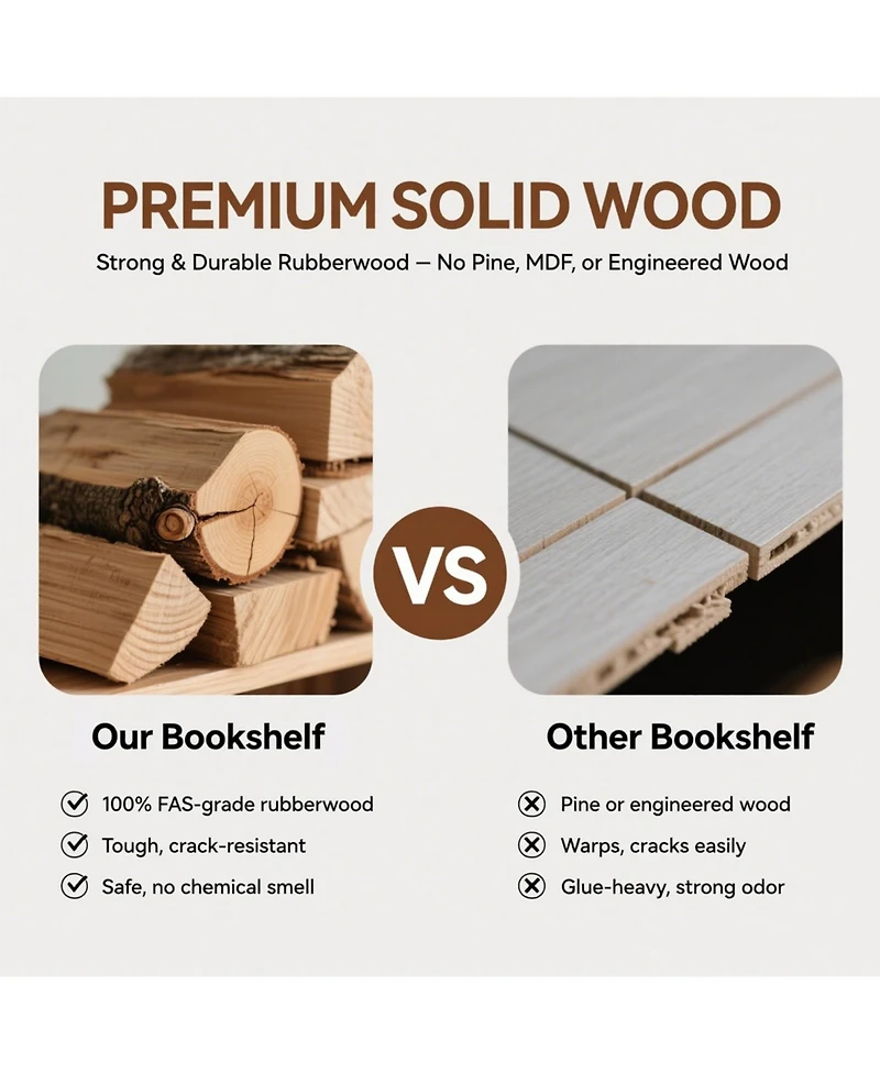 Streamdale Furniture Solid Wood Shoe Rack Bench - 550lb Capacity - Entryway/Hallway