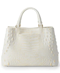 Brahmin Denise Medium Melbourne Leather Satchel Bag