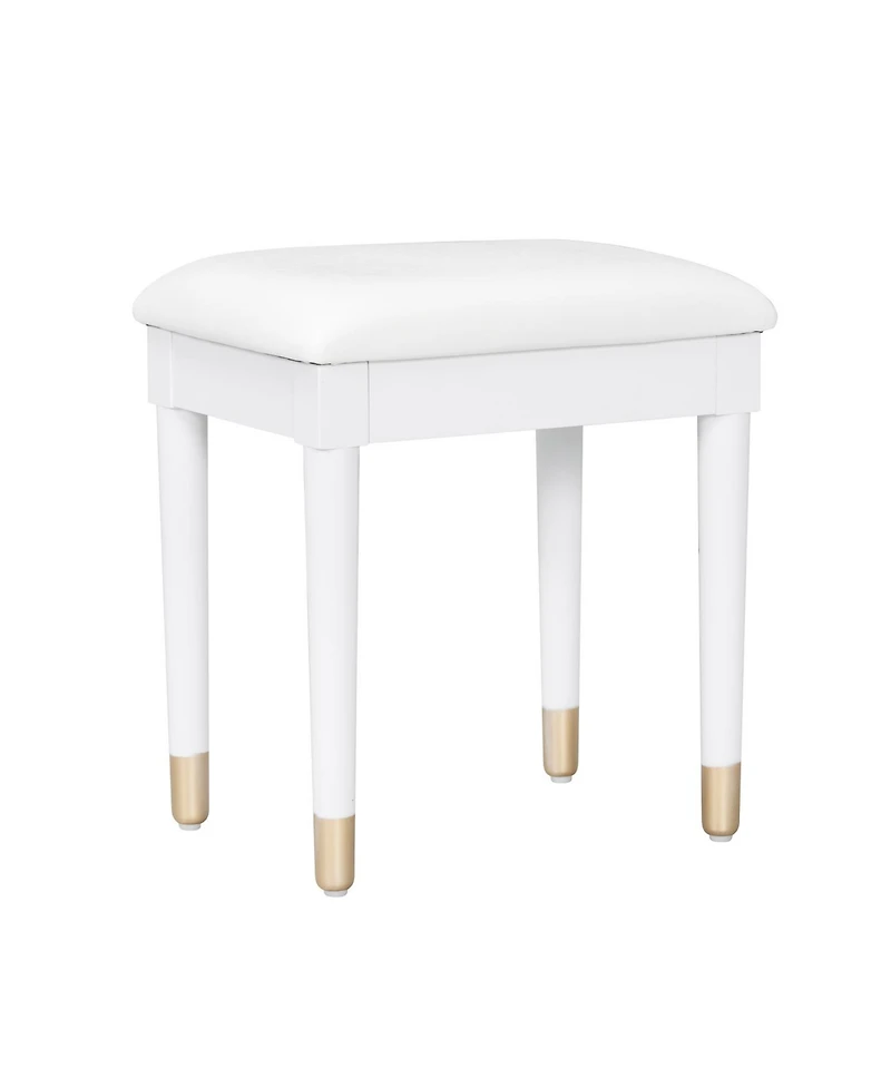 Streamdale Furniture Vanity Makeup Table Set Charging Port