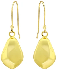 Giani Bernini 18k Gold Over Sterling Silver Hammered Teardrop Drop Earrings, Macy's Exclusive