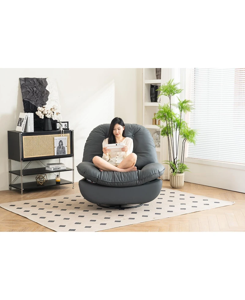 Streamdale Furniture Power Recliner with Bluetooth Music, Usb Charger