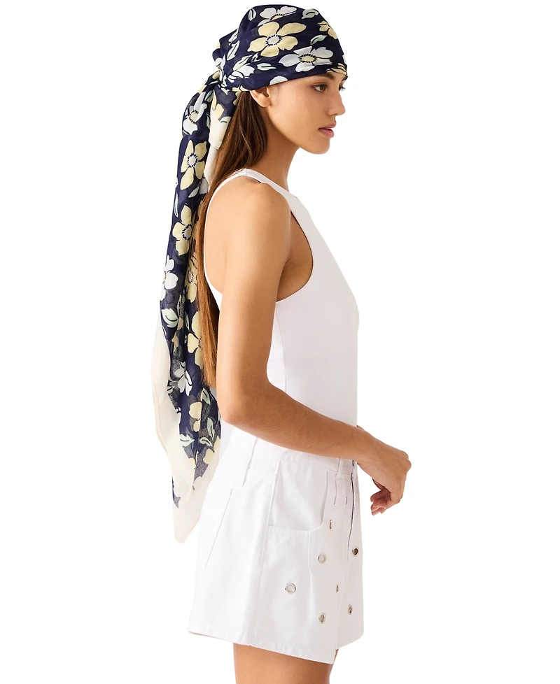 Steve Madden Ditsy Floral Square Scarf