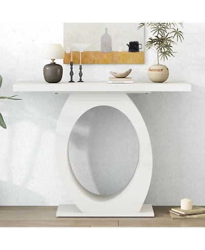 Streamdale Furniture Mira Sleek Modern Console Table with Enhanced Stability, Ideal for Home Decor