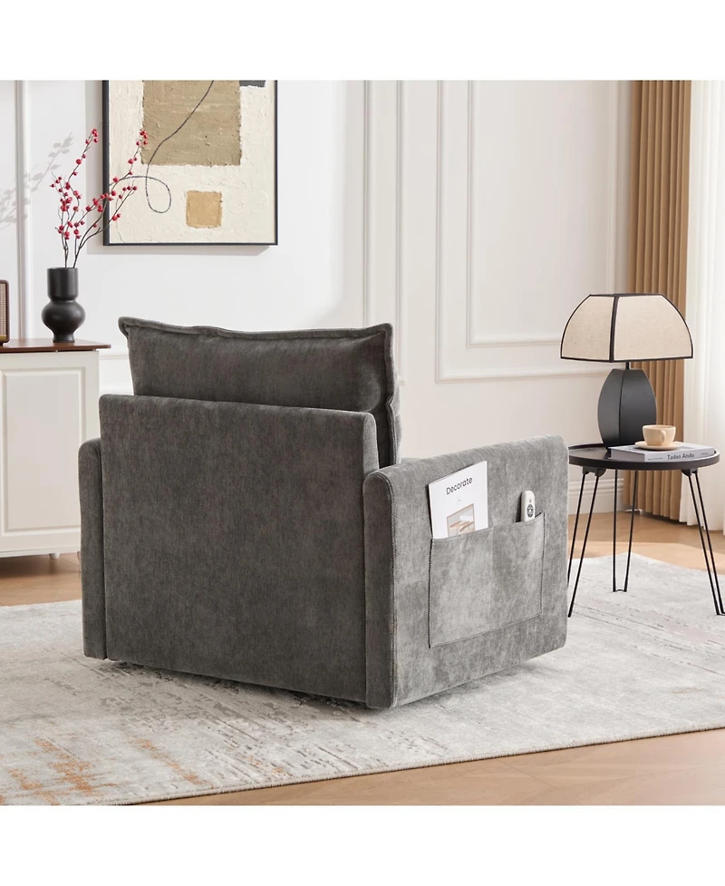 Streamdale Furniture Swivel Barrel Accent Chair