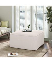 Streamdale Furniture Upholstered Square Ottoman