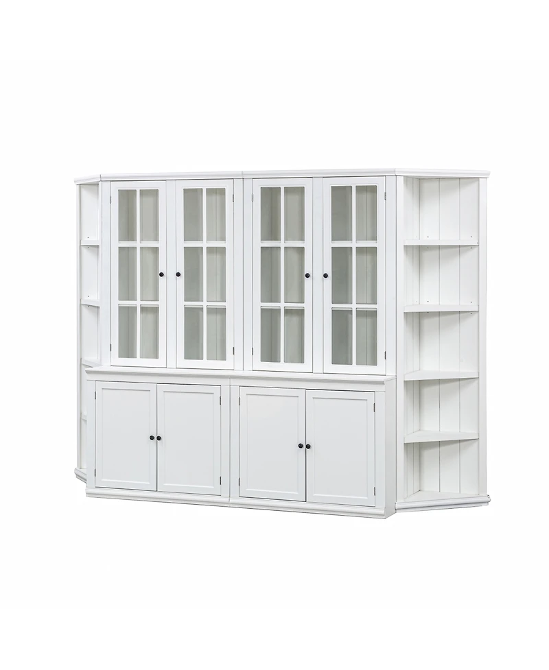 Streamdale Furniture Retro Display Cabinets & Bookshelves Wall Unit