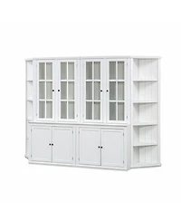 Streamdale Furniture Retro Display Cabinets & Bookshelves Wall Unit