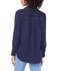 Vince Camuto Women's Collared Neck Blouse