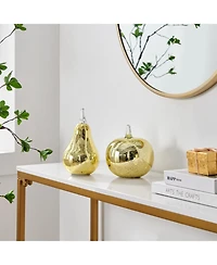 Danya B Alloya Apple Glass Sculpture