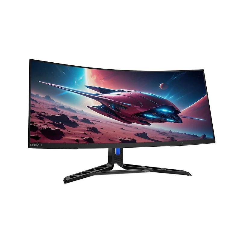 Lenovo Legion R34w-30 34" 21:9 Uwqhd 180Hz Curved Va Wled Gaming Monitor, Raven