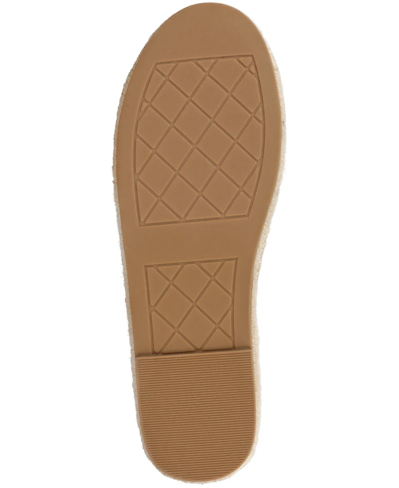 Journee Collection Women's Kenzie Round Toe Espadrille Flats