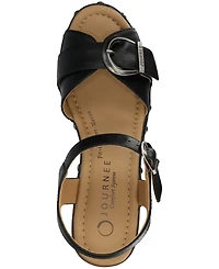 Journee Collection Women's Sisilia Casual Platform Sandals