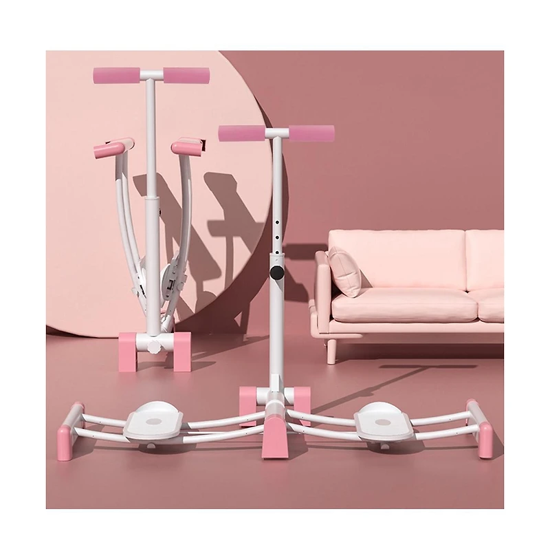 Artudatech Ski-Motion Leg & Glute Trainer, Adjustable Home Exercise Equipment with Foldable Design and Non-Slip Grips