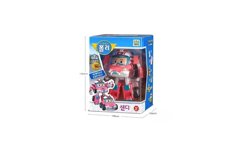Robocar Poli 4" Transforming Robot