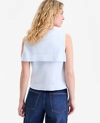 On 34th Women's Tie-Neck Sleeveless Sweater, Macy's Exclusive