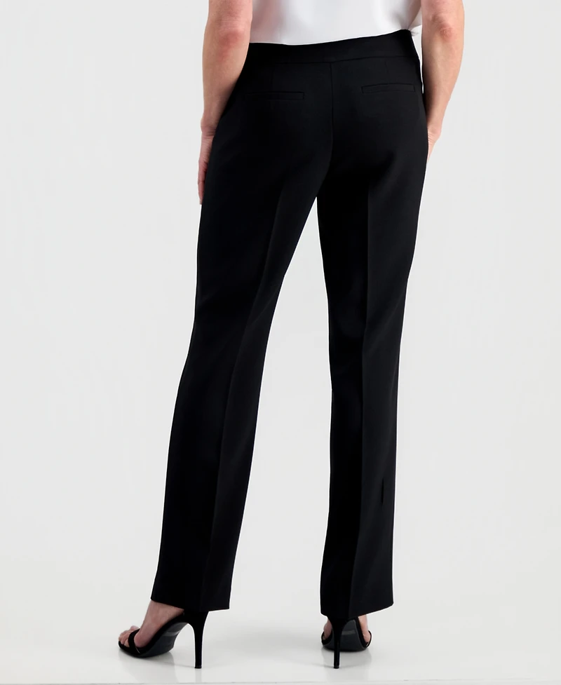 Kasper Women's Lily Mid-Rise Tailored Trouser Pant