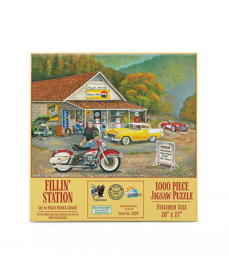 SunsOut Fillin' Station 1000 piece Jigsaw Puzzle for Adults