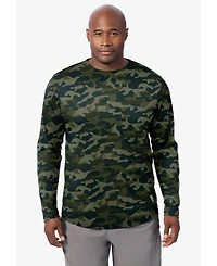 KingSize Big & Tall Long-Sleeve Wicking Top