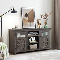 Streamdale Farmhouse Tv Stand, Modern Farmhouse Media Console, 60"W x 31"H