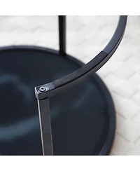 Streamdale Furniture Nesting Coffee Tables - Black Top Marble Pattern