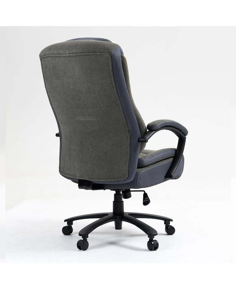 Streamdale Furniture High Back Adjustable Fabric Office Chair - 9373H-Fabric
